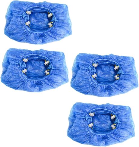 200Pcs Disposable Shoe Covers Non Slip Breathable Shoe Protective Cases for Home Office Laboratory Use and Lightweight Design for Dust in Saudi Arabia