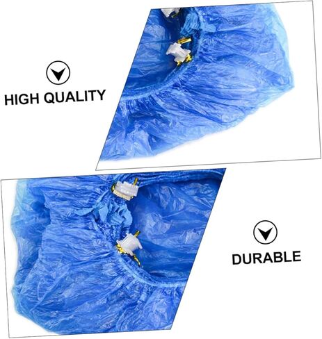 200Pcs Disposable Shoe Covers Non Slip Breathable Shoe Protective Cases for Home Office Laboratory Use and Lightweight Design for Dust in Saudi Arabia
