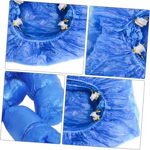 200Pcs Disposable Shoe Covers Non Slip Breathable Shoe Protective Cases for Home Office Laboratory Use and Lightweight Design for Dust in Saudi Arabia