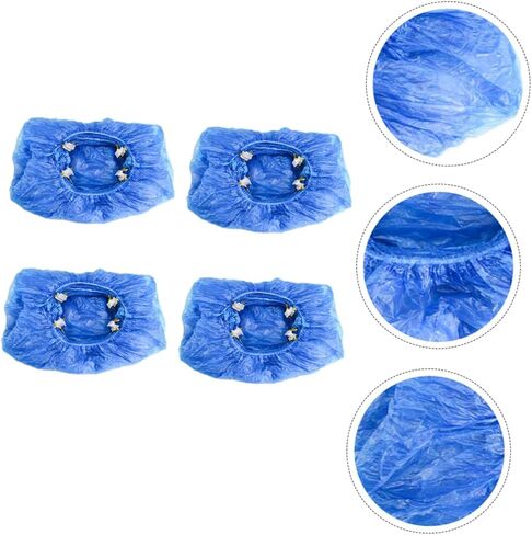 200Pcs Disposable Shoe Covers Non Slip Breathable Shoe Protective Cases for Home Office Laboratory Use and Lightweight Design for Dust in Saudi Arabia