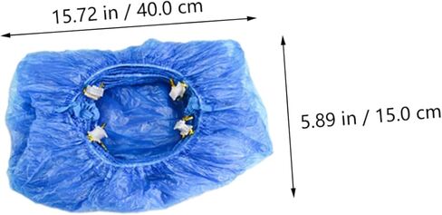 200Pcs Disposable Shoe Covers Non Slip Breathable Shoe Protective Cases for Home Office Laboratory Use and Lightweight Design for Dust in Saudi Arabia