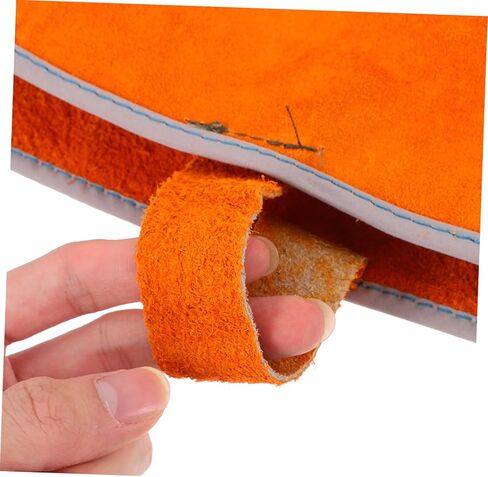 1Pair Heat Resistant Leather Welding Leg Covers Durable Foot Protection for Welding Cutting and Soldering Comfortable Design for Long Term Use Resistant Welding in Saudi Arabia