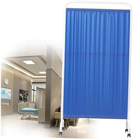 Portable 6ft Folding Room Divider on Wheels - 3-Panel Privacy Screen for Patient Rooms, Salons & Health Facilities - Versatile, Durable, and Stylish Color Options in Saudi Arabia