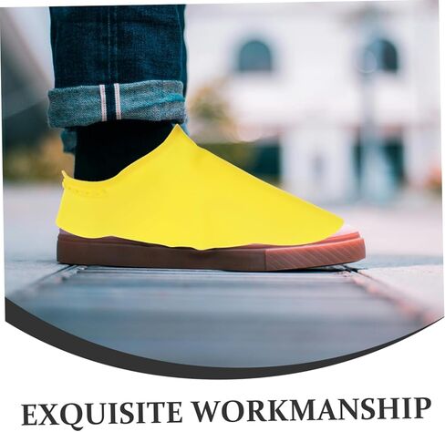 OUNONA 1Pair Barber Shoes Covers Hairdressing Shoe Protector for Hair Stylists Easy to Use Comfortable Fit for Outdoor Activities Durable Washable Design in Saudi Arabia