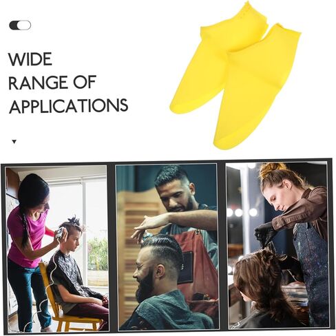 OUNONA 1Pair Barber Shoes Covers Hairdressing Shoe Protector for Hair Stylists Easy to Use Comfortable Fit for Outdoor Activities Durable Washable Design in Saudi Arabia