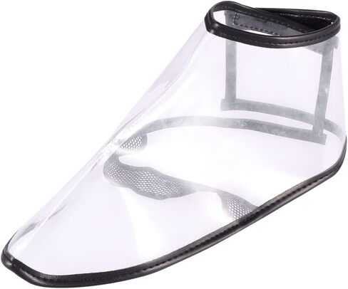 SAFIGLE 1Pair Hairdressing Shoe Covers for Barbers S Hair Fragmentation Protector Durable and Transparent for Hairdressers and Food Service Professionals Easy to Wear in Saudi Arabia