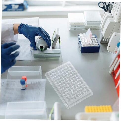 Zerodeko 10pcs Cell Culture Trays for Laboratory Tissue Culture and School Projects Convenient Sample Handling Versatile for Cell and Tissue Applications in Saudi Arabia