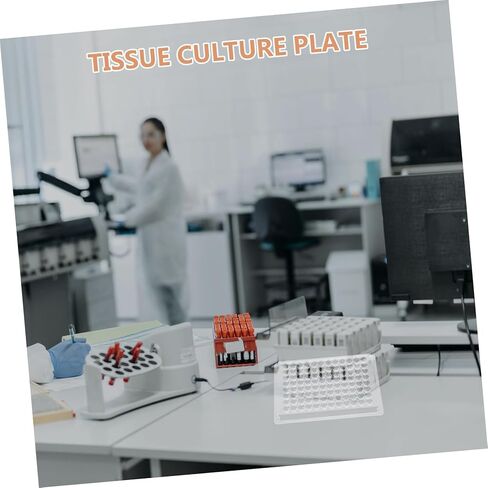 Healifty Lab Equipment 10pcs Cell Culture Trays Reaction Plates for Tissue Culture Projects in Saudi Arabia