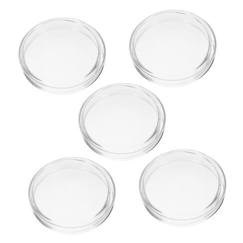Holibanna 5pcs Glass Culture Dishes Lid Agar Plates for Laboratory Experiments and Easy to Clean for Growth and Sample in Saudi Arabia