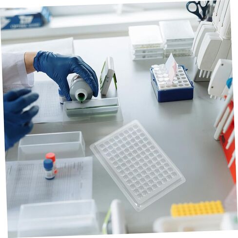 Luxshiny 10pcs Cell Culture Plates Lid for Laboratory Analysis and School Projects Versatile Reaction Trays for Tissue and Culture in Saudi Arabia
