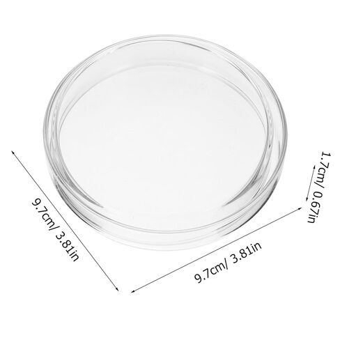 Zerodeko 5pcs Dishes Petri Dishes for Science Experiments and Teaching Protective Lids for Cell Culturing in Saudi Arabia