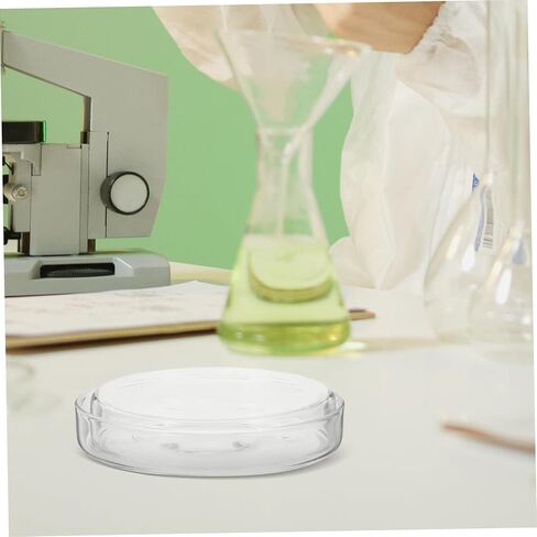 Zerodeko 5pcs Dishes Petri Dishes for Science Experiments and Teaching Protective Lids for Cell Culturing in Saudi Arabia