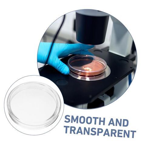 Zerodeko 5pcs Dishes Petri Dishes for Science Experiments and Teaching Protective Lids for Cell Culturing in Saudi Arabia