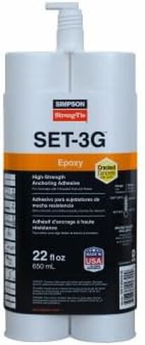 SIMPSON STRONG TIE UF2021 22Oz Set-Xp Epoxy Adh in Saudi Arabia