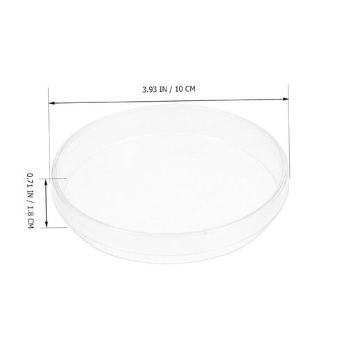 10pcs Plastic Petri Dishes with Lids for Cell Culture Laboratory Experiments and Cultivation Versatile Lab Dishes for Science Projects in Saudi Arabia