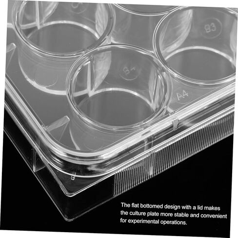 10 قطعة من Luxshiny لوحة تفاعل صينية ثقافة الخلايا غطاء لوحة زراعة الأنسجة للمختبر in Kuwait