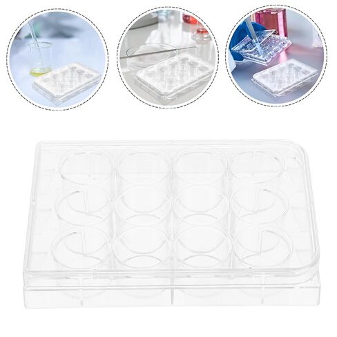 10 قطعة من Luxshiny لوحة تفاعل صينية ثقافة الخلايا غطاء لوحة زراعة الأنسجة للمختبر in Kuwait