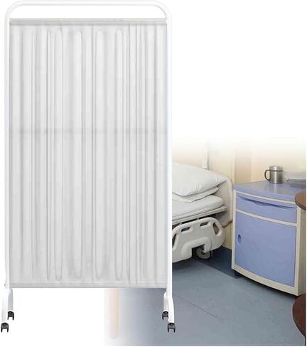 6ft Folding Medical Privacy Screen, 3-Panel Room Divider for Clinics, Examination Rooms & Patient Areas, Portable Privacy Partition, Temporary Fence Solution in Saudi Arabia