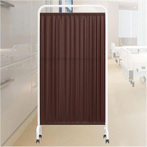 6-Foot Folding Rolling Privacy Screen – 3-Panel Medical Divider on Wheels for Wards, Beauty Salons, Health Pavilions – Color 4, Enhanced Patient Confidentiality in Saudi Arabia