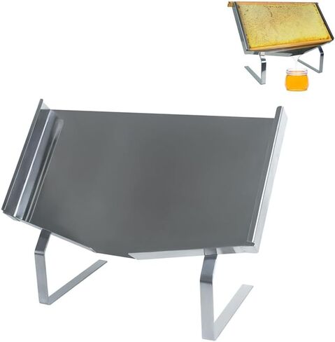 witbee Honeycomb Frame Display Stand for Langstroth Frame, Stainless Steel Beekeeping Hive Uncapping Holder for Beekeeping Restaurants Catering Tableware Equipment in Saudi Arabia