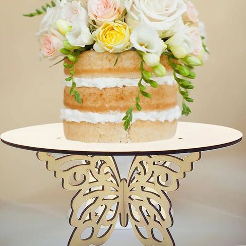 Butterfly Cake Stand for Wedding Decorations, Birthday Party Cakes, Butterfly Theme Cake Decoration,Wedding Cake Display, Birthday Cake Stand in Saudi Arabia