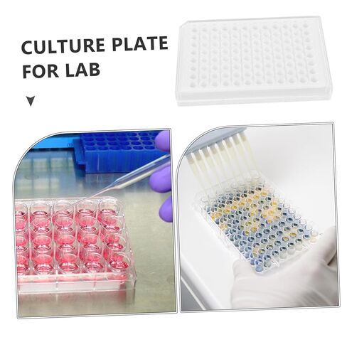Culture Plate Culture Dish Well Laboratory Cell Culture Plate Tissue Culture Plate Cell Culture Plate with Lid Clear Culture Plate for Laboratory White Plastic in Saudi Arabia