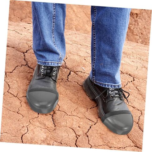 VALICLUD زوج واحد من أغطية أصابع القدم الآمنة لأحذية العمل، أغطية واقية للرجال، أحذية السلامة، سهلة التنظيف، ارتداء ممتاز لحماية أصابع القدم من أحذية العمل in Kuwait