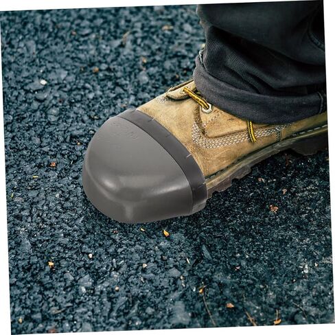 VALICLUD زوج واحد من أغطية أصابع القدم الآمنة لأحذية العمل، أغطية واقية للرجال، أحذية السلامة، سهلة التنظيف، ارتداء ممتاز لحماية أصابع القدم من أحذية العمل in Kuwait