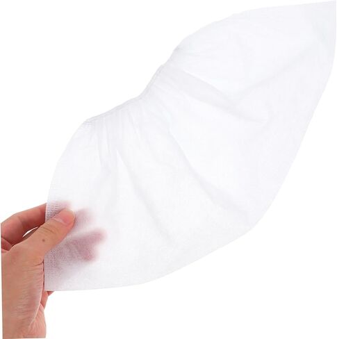 100PCS Disposable Non-Woven Shoe Covers Waterproof Non-Slip Boot Covers for Indoor Use Sturdy Foot Protectors for Home Hospital in Saudi Arabia