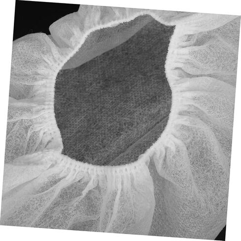 100PCS Disposable Non-Woven Shoe Covers Waterproof Non-Slip Boot Covers for Indoor Use Sturdy Foot Protectors for Home Hospital in Saudi Arabia