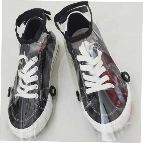 غطاء أحذية بارتي كيندوم مقاوم للماء لقص الشعر قطعتين من الرأس لمصففي الشعر، إكسسوارات تصفيف الشعر القوية مقاس واحد يناسب in Kuwait