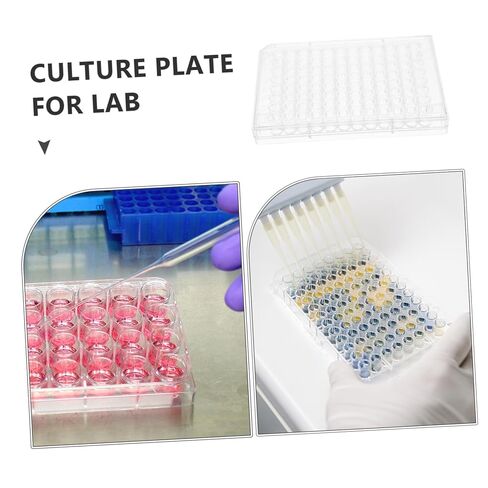 Alipis 96holes Research Grade Cell Culture Plate Lab Equipment Plastic Tissue Culture Tool in Saudi Arabia