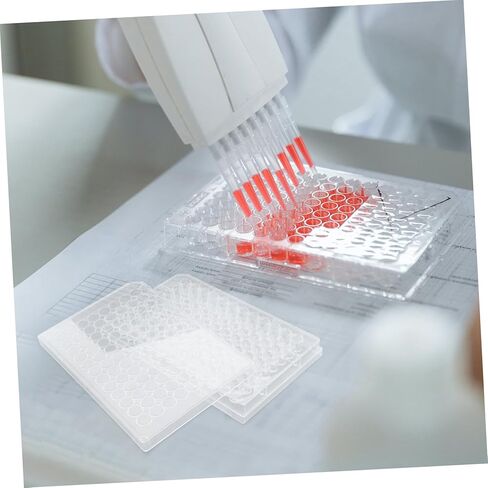 Alipis 96holes Research Grade Cell Culture Plate Lab Equipment Plastic Tissue Culture Tool in Saudi Arabia