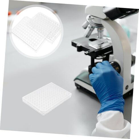 Alipis 96holes Research Grade Cell Culture Plate Lab Equipment Plastic Tissue Culture Tool in Saudi Arabia