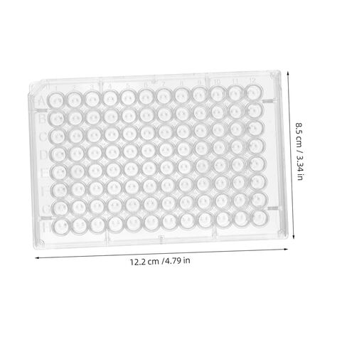 Alipis 96holes Research Grade Cell Culture Plate Lab Equipment Plastic Tissue Culture Tool in Saudi Arabia