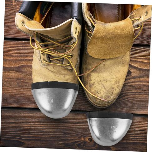 VALICLUD زوج واحد من قبعات أصابع القدم لأحذية السلامة الواقية لأصابع القدم للبالغين مقاومة للثقب للاستخدام في مستودعات البناء in Kuwait