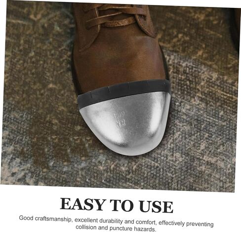 VALICLUD زوج واحد من قبعات أصابع القدم لأحذية السلامة الواقية لأصابع القدم للبالغين مقاومة للثقب للاستخدام في مستودعات البناء in Kuwait