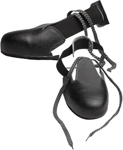 Veemoon Safety Shoe Covers for Adults Black Labor Protection Shoe Protector Anti-Collision Non-Slip Covers for Industrial Use Fits Sizes 35-48 in Saudi Arabia