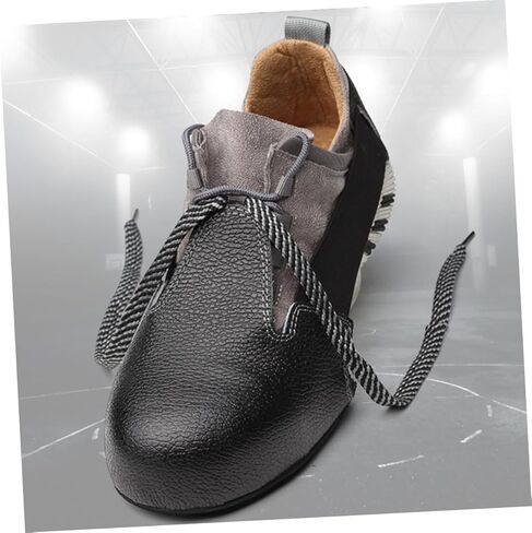 Veemoon Safety Shoe Covers for Adults Black Labor Protection Shoe Protector Anti-Collision Non-Slip Covers for Industrial Use Fits Sizes 35-48 in Saudi Arabia