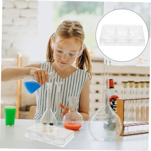 Cell Culture Plate Lid 6 Well Tissue Culture Dish for Laboratory Experiments for Microbiology and Life Sciences in Saudi Arabia