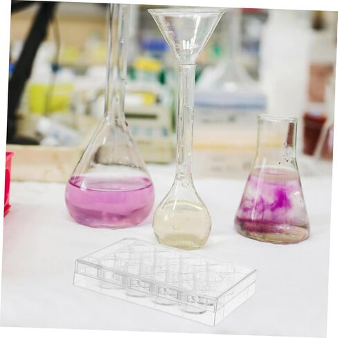 Healifty Cell Culture Plate for Lab Research Petri Dish Sturdy Plastic Flat Surface Tissue Culture Tray Lid in Saudi Arabia