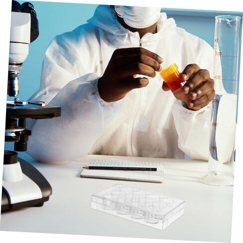Healifty Cell Culture Plate for Lab Research Petri Dish Sturdy Plastic Flat Surface Tissue Culture Tray Lid in Saudi Arabia