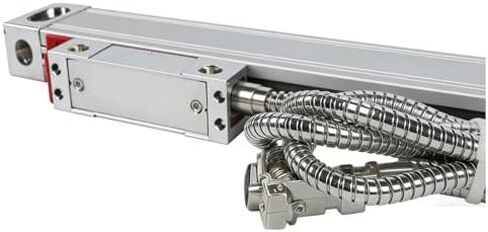 Precision Linear Scale 0.001mm, 50-400mm Travel, Slim 20x28mm Lathe Encoder Grating Ruler Sensor, High Stability, Anti-Jamming, 1μm Accuracy, Die-Casting Alloy Shell in Saudi Arabia