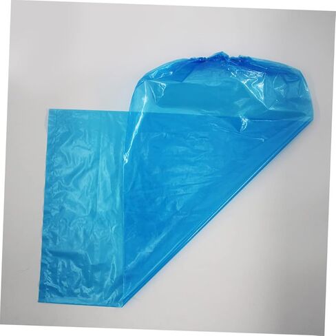 VALICLUD 30 زوجًا من غطاء المطر للأحذية السميكة الطويلة في الهواء الطلق أغطية الأحذية شريط مرن واقيات يمكن التخلص منها للخارجية in Kuwait