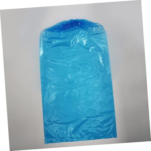 VALICLUD 30 زوجًا من غطاء المطر للأحذية السميكة الطويلة في الهواء الطلق أغطية الأحذية شريط مرن واقيات يمكن التخلص منها للخارجية in Kuwait