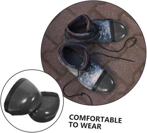2 Pairs Metatarsal Guards Toe Caps for Safety Shoes Comfortable Plastic Rubber Toe Covers Fit for Men Women for Construction Warehouse Factory Work in Saudi Arabia
