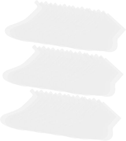SHERCHPRY 100pcs Disposable Waterproof Foot Covers Thick Foot Masks for Moisturizing for Pedicures and Home Care in Saudi Arabia