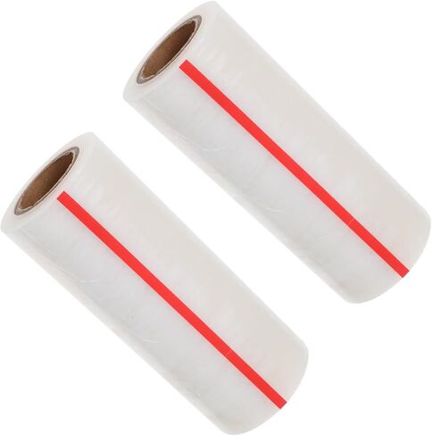 Homoyoyo 2 Rolls Shoe Film Machine Shoe Cover Shoes Organizer Antistatic Watch Disposable Shoe Cover Dispenser Watch Film Shoe Covers Reusable Shoe Cover Dispenser Automatic Pvc Beige in Saudi Arabia