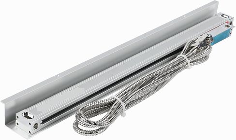 مطحنة مخرطة طحن عالية الدقة DRO مقياس زجاجي خطي 450 مم - 1000 مم TTL 5um 5VDC مسطرة شبكية مستشعر التشفير لطحن الحفر، سفر 800 مم -1 in Kuwait