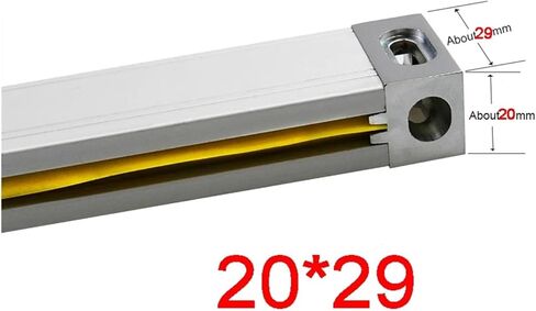 Slim Narrow Thin Small Linear Encoder Linear Optical Ruler 5U 5V TTL 20 * 29 Dimensions 50 100 150 200 250 300 for Machines,Slim 300mm in Saudi Arabia